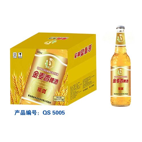 亲爽金麦香5005 500ml箱装-青岛银威啤酒销售有限公司-食品代理网